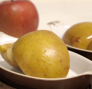 Obst grillen