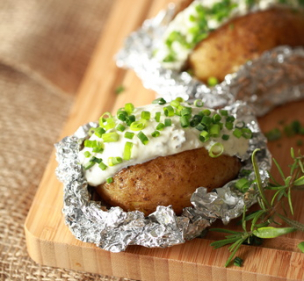 Kartoffel grillen