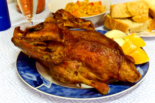 Huhn grillen